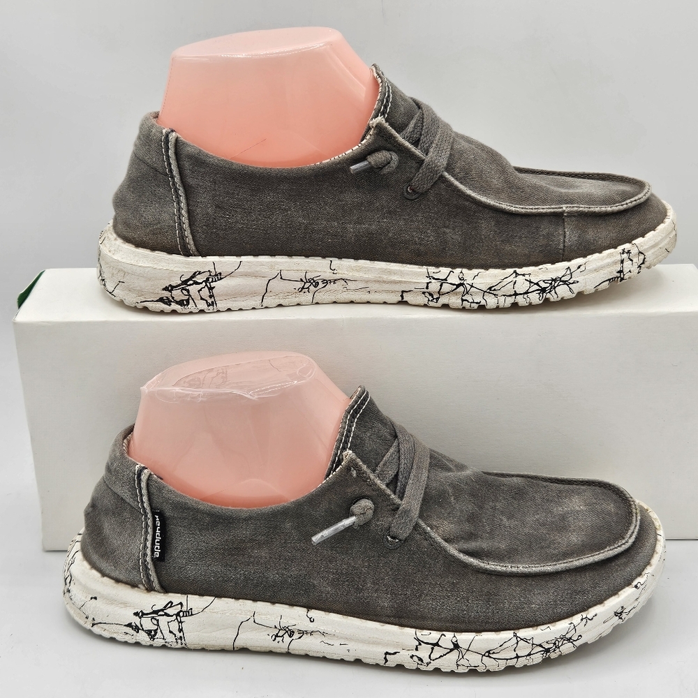 Hey Dude Wendy moonwalk gray shoes size 7 - Picture 15 of 15